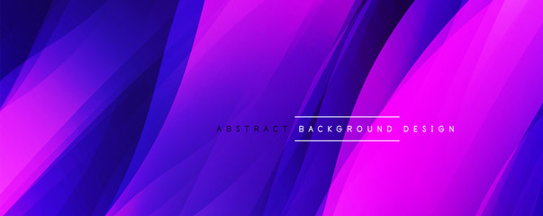 Dynamic trendy simple fluid color gradient abstract background with line effects. Vector Illustration For Wallpaper, Banner, Background, Card, Book Illustration, landing page