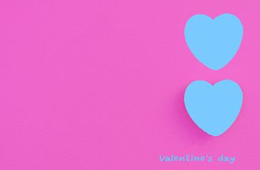 Love hearts on valentines day concept background Hearts for valentines day background