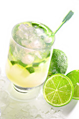 Brazilian delicious cachaça caipirinha drink