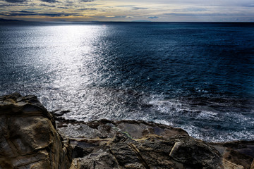 sea and rocks