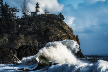 Cape Disappointment Storm - Washington Coast