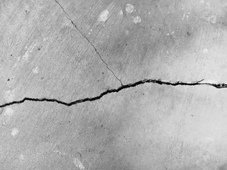 Cracked cement floor wall background