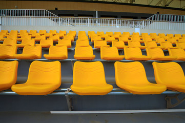 The stadium seats
