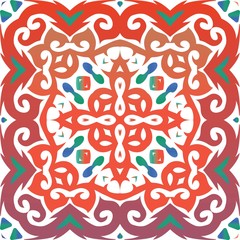 Ornamental talavera mexico tiles decor.