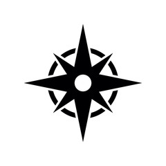 Obraz premium compass icon, map icon