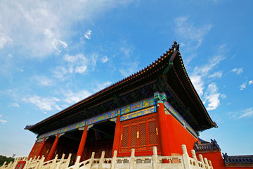 The ancient temple of heaven in Beijing, China