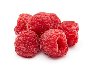 Raspberry Isolated on White Background