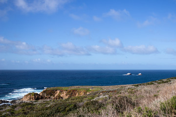 Big Sur coastline along California's scenic Pacific Coast Highway