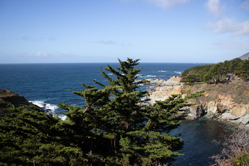 Big Sur coastline along California's Pacific Coast Highway