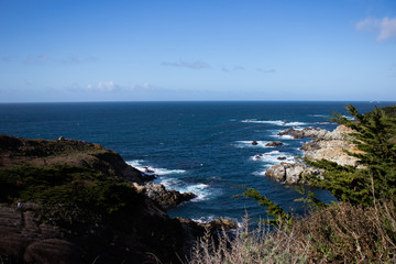 Big Sur coastline along California's Pacific Coast Highway