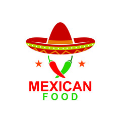 Mexican food restaurant logo design