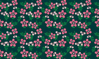 Antique floral pattern Background for valentine, with elegant leaf and floral concept.