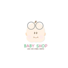 baby graphic icon symbol logo