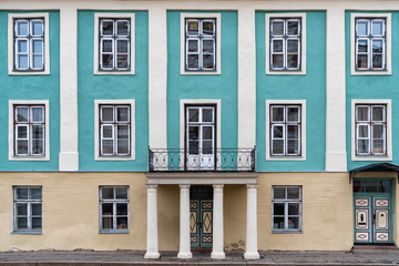 Fototapeta premium Classic European building facade