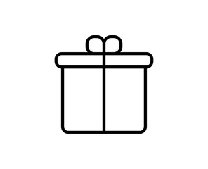 Gift line icon