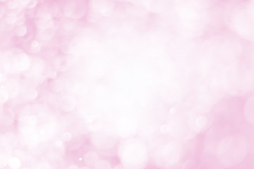 Bokeh pink, abstract background pink.
