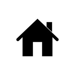 House icon vector illustration sign