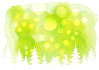 花粉症　飛散するスギ花粉