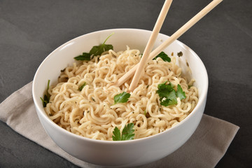 Bowl of raman noodles