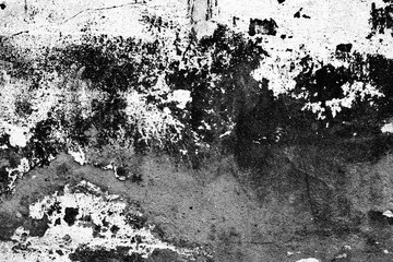Texture of a concrete wall with cracks and scratches which can be used as a background