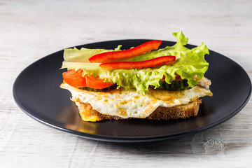 Image with a sandwich.