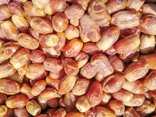 Dried Dates fruits background