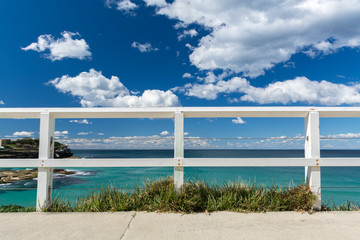 Fence at Tamarama Beach, Sydney Australia
