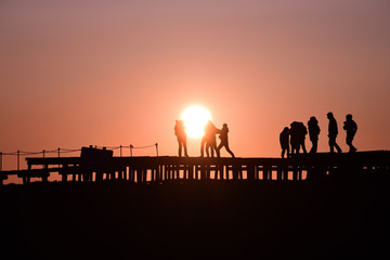 Gathering around the sun