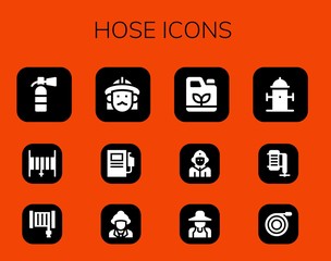 hose icon set