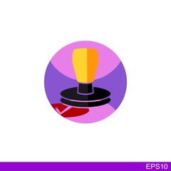 Stamp vector icon sign symbol.vector illustration