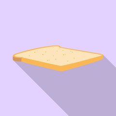 Vector design of bread and toast symbol. Web element of bread and slice stock symbol for web.