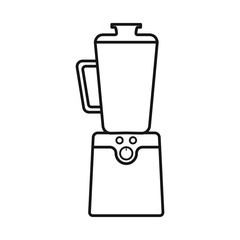 Vector illustration of blender and machine sign. Web element of blender and juicer stock vector illustration.