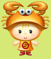 Girl Crossplay Horoscope cancer.