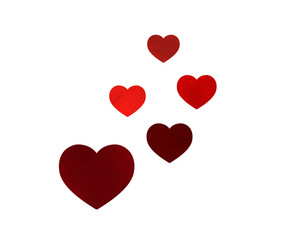 かわいいハートの背景 バレンタイン 愛 バレンタインデー イラスト Wall Mural Yugoro