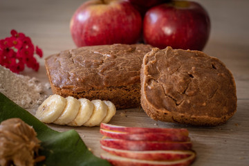 bread and vegetables