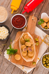 Ascoli stuffed olives.