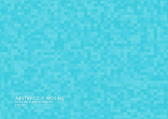 Abstract mosaic background modern background pixel pattern design square shape style