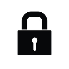 lock, security and safety icon