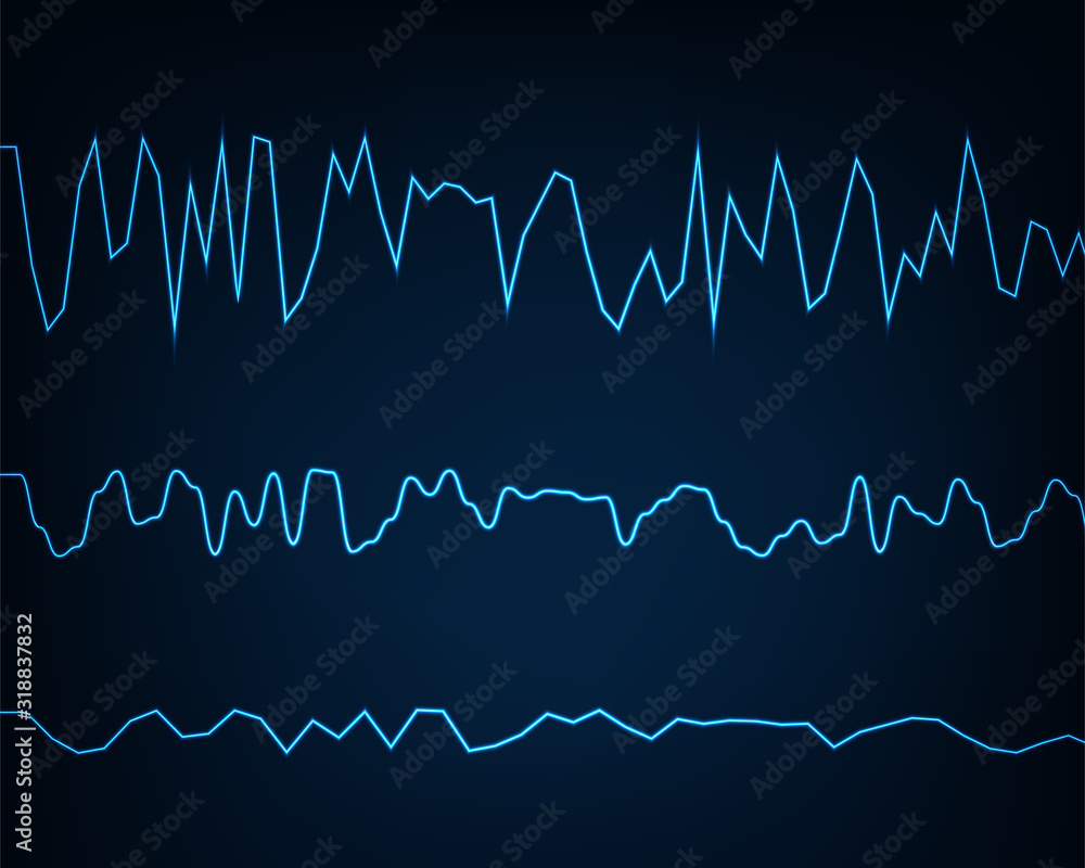 Poster abstract background vector electric light. spark flash effect. bright curved line. neon glowing curv