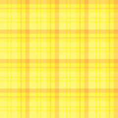 Seamless pattern in charming warm yellow and orange colors for plaid, fabric, textile, clothes, tablecloth and other things. Vector image.