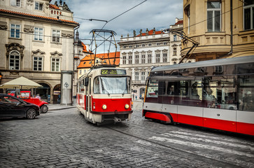 Fototapeta na wymiar Prague street