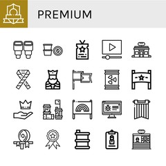 premium icon set
