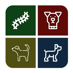 Set of breed icons
