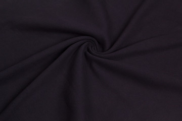 Obraz premium Fabric cotton jersey blue. Blue textile