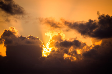 Ile maurice sunset