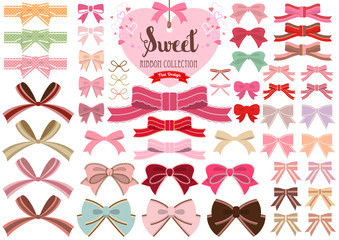 Sweet Ribbon Collection -Flat Design-