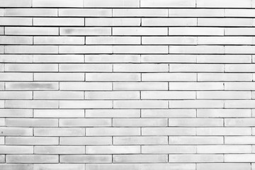 Vintage black and white brick wall for background and design purpose