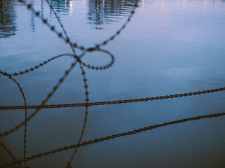 water fence industrial