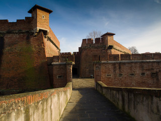 Italia, Toscana, la città di Livorno. La Fortezza Nuova.