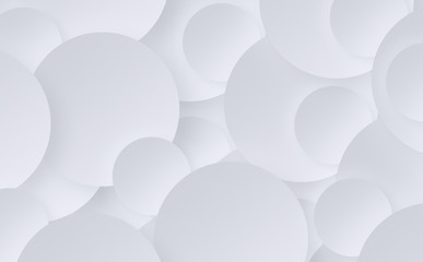 abstract background of white circles